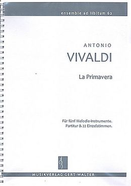 Antonio Vivaldi Notenblätter La Primavera op.8,1 RV269