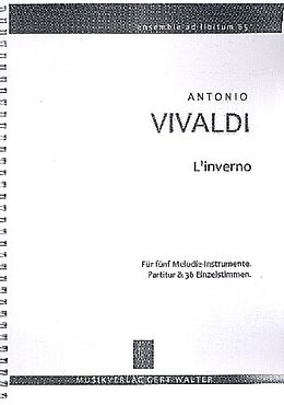 Antonio Vivaldi Notenblätter Linverno op.8,4 RV297