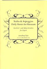 Anselma Veit Notenblätter Scales and Arpeggios, daily Basics