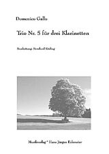 Domenico Gallo Notenblätter Trio Nr.5