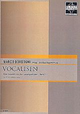 Giulio Marco Bordogni Notenblätter Vocalisen Band 1 (Auswahl)