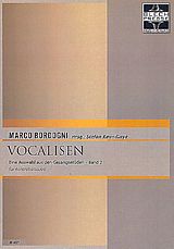 Giulio Marco Bordogni Notenblätter Vocalisen Band 2 (Auswahl)