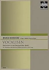Giulio Marco Bordogni Notenblätter Vocalisen Band 2 (Violinschlüssel)
