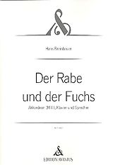 Hans Breinbauer Notenblätter Der Rabe und der Fuchs