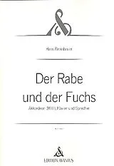 Hans Breinbauer Notenblätter Der Rabe und der Fuchs