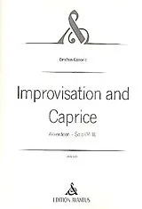 Drazan Kosoric Notenblätter Improvisation und Caprice