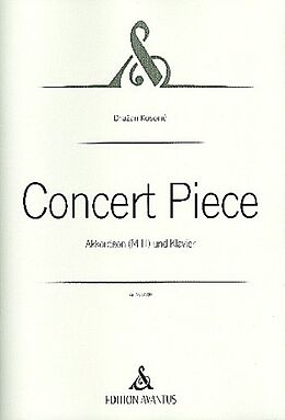 Drazan Kosoric Notenblätter Concert Piece