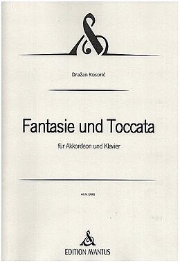 Drazan Kosoric Notenblätter Fantasie und Toccata