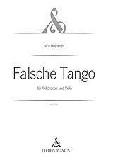 Nico Huijbregts Notenblätter Falsche Tango
