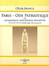 César Franck Notenblätter Paris - Ode patriotique