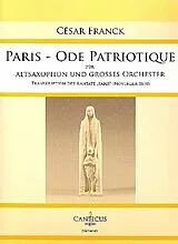 César Franck Notenblätter Paris - Ode patriotique