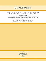 César Franck Notenblätter Trio op.1 Nr.3 und op.2