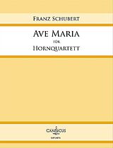 Franz Schubert Notenblätter Ave Maria