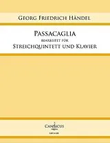 Georg Friedrich Händel Notenblätter Passacaglia nach Georg Friedrich Händel