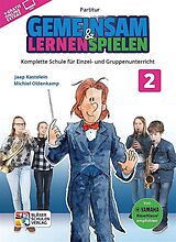Michiel Oldenkamp Notenblätter Gemeinsam lernen & spielen Band 2 (+Online Audio)
