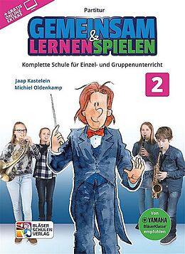 Michiel Oldenkamp Notenblätter Gemeinsam lernen & spielen Band 2 (+Online Audio)