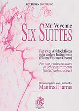 Mr. Voyenne Notenblätter Six Suittes