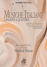  Notenblätter Musiche Italiane - Canzoni a Quattro