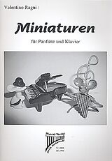 Valentino Ragni Notenblätter Miniaturen für Panflöte solo