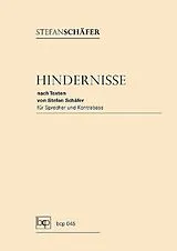 Stefan Schäfer Notenblätter Hindernisse