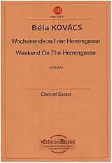 Béla Kovács Notenblätter Wochenende auf der Herrengasse