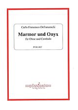 Carlo Francesco Defranceschi Notenblätter Marmor and Onyx