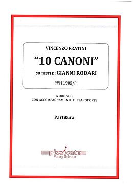Vincenzo Fratini Notenblätter 10 Canoni