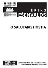 Eriks Esenvalds Notenblätter O Salutaris Hostia