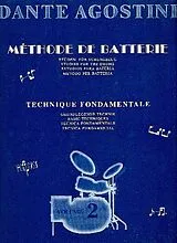 Dante Agostini Notenblätter Methode de batterie vol.2
