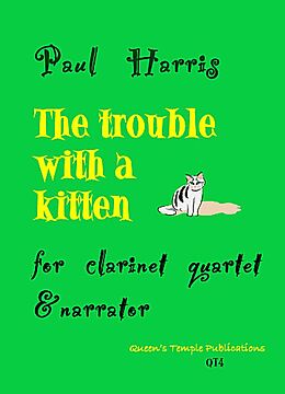 Paul Harris Notenblätter The Trouble with a Kitten