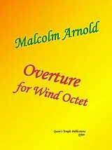 Malcolm Arnold Notenblätter Overture