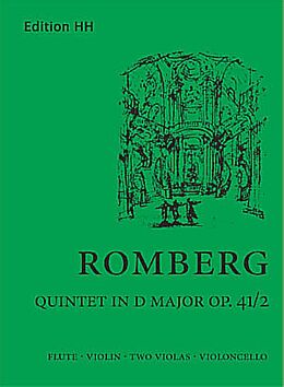 Andreas Jakob Romberg Notenblätter QUINTET D MAJOR OP.41,2