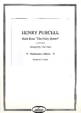 Henry Purcell Notenblätter Suite from The fairy Queen