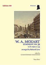 Wolfgang Amadeus Mozart Notenblätter Sinfonie Es-dur Nr.39 KV543 für Orchester
