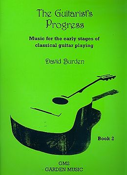 David Burden Notenblätter The Guitarists Progress vol.2