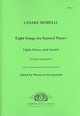 Cesare Morelli Notenblätter 8 Songs for Samuel Pepys