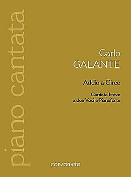 Carlo Galante Notenblätter Addio a Circe