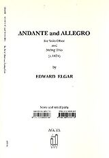 Edward Elgar Notenblätter Andante und Allegro