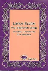 Lance Eccles Notenblätter Four Sephardic Songs