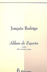 Joaquin Rodrigo Notenblätter Aldeas de Espana für