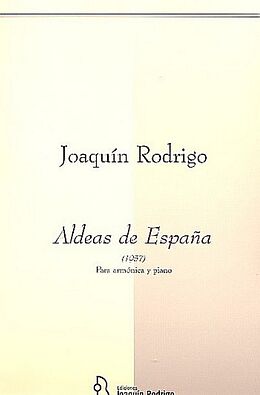 Joaquin Rodrigo Notenblätter Aldeas de Espana für