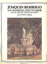 Joaquin Rodrigo Notenblätter En Aranjuez con tu amor für