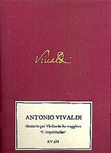 Antonio Vivaldi Notenblätter Concerto in re maggiore RV234