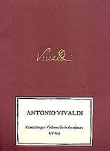 Antonio Vivaldi Notenblätter Concerto in c minor RV401