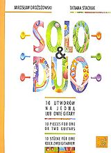 Miroslaw Drozdzowski Notenblätter Solo and Duo