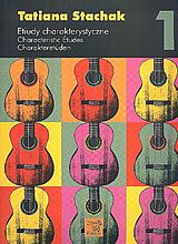 Tatiana Stachak Notenblätter Charakteretüden Band 1