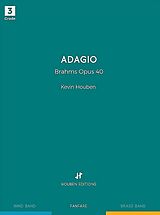 Kevin Houben Notenblätter Adagio, Brahms op.40