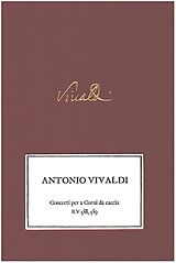 Antonio Vivaldi Notenblätter Concerti RV538,539