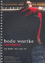 Bodo Wartke Notenblätter Ich denke, also sing ich