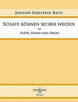 Johann Sebastian Bach Notenblätter Schafe können sicher weiden
